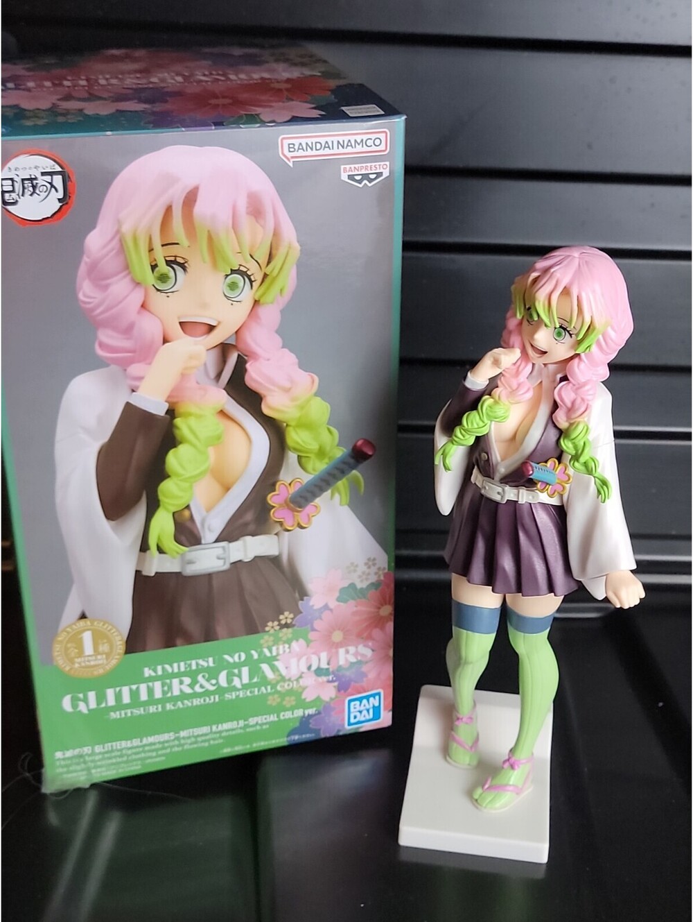 Demon Slayer Kimetsu no Yaiba Mitsuri Kanroji Figure Glitter&Glamours NEW Japan